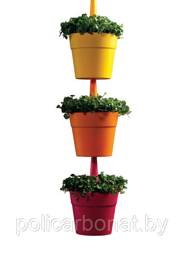 Кашпо подвесное Rainbow planter (набор из 3-х шт)