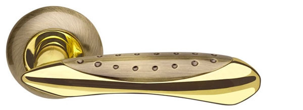 Дверная ручка Corvus (бронза -золото) - фото 1 - id-p58590426