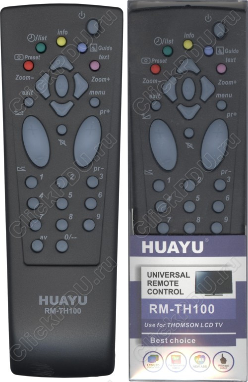Huayu for THOMSON RM-TH100 универсальный пульт (серия HRM1324)