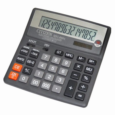 Калькулятор CITIZEN SDC-660II(156х156х31.3)