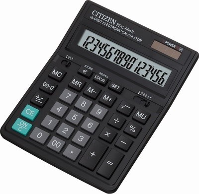 Калькулятор Citizen SDC 664 S