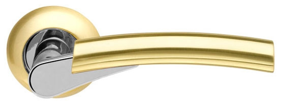 Дверная ручка Vega (бронза - золото) - фото 2 - id-p58609585