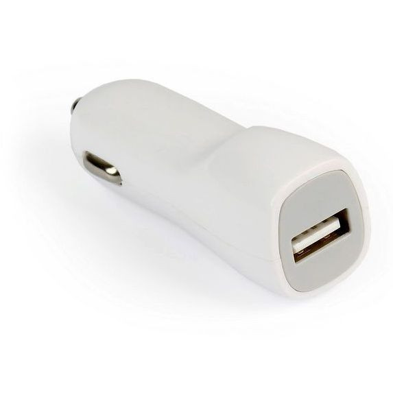 Автомобильное зарядное устройство SmartBuy MKII 2.1A, USB, белое - фото 1 - id-p58615197