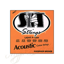 Струны для гитары акустической (комплект) S.I.T. P1254
