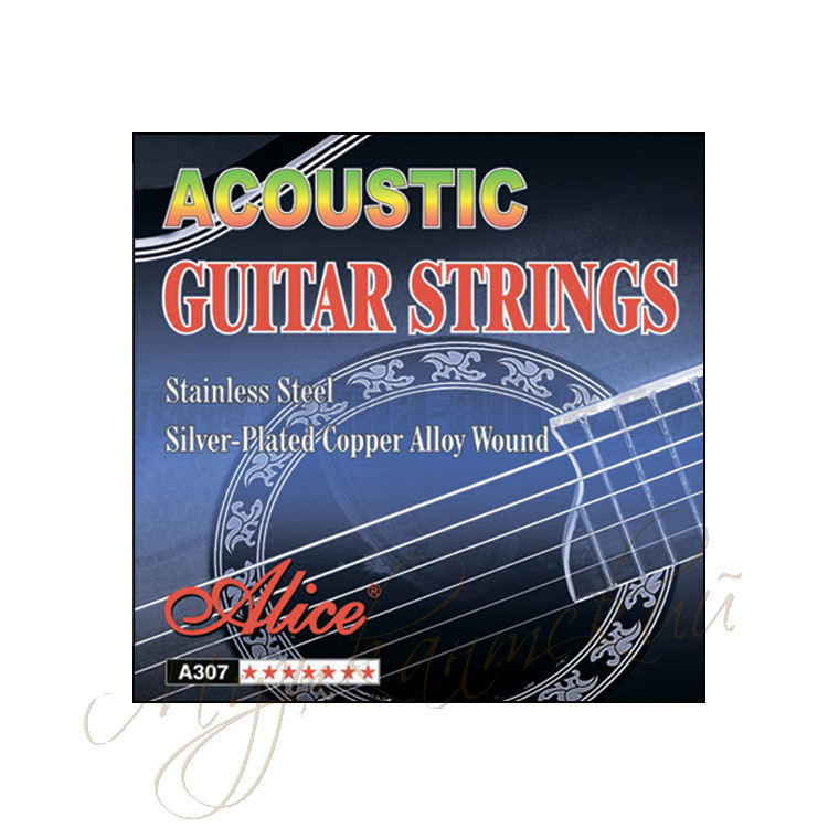 Струны для гитары акустической (комплект) Alice A307SL - фото 1 - id-p58615438