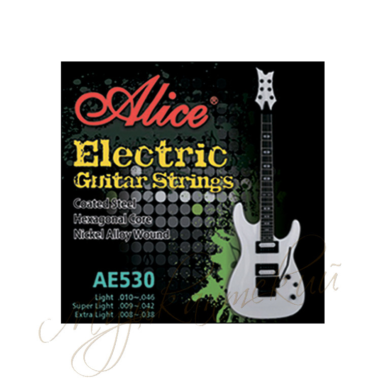 Струны для гитары электро (комплект) Alice AE530L