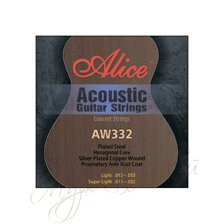 Струны для гитары акустической (комплект) Alice AW332L