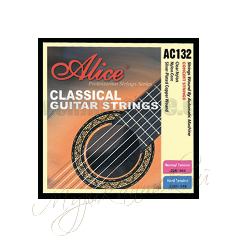 Струны для гитары классической (комплект) Alice AC132H - фото 1 - id-p58615516