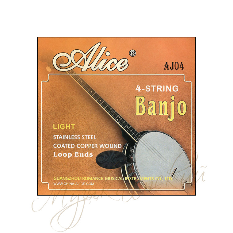 Струны для банджо (комплект) AJ04 - фото 1 - id-p58615521