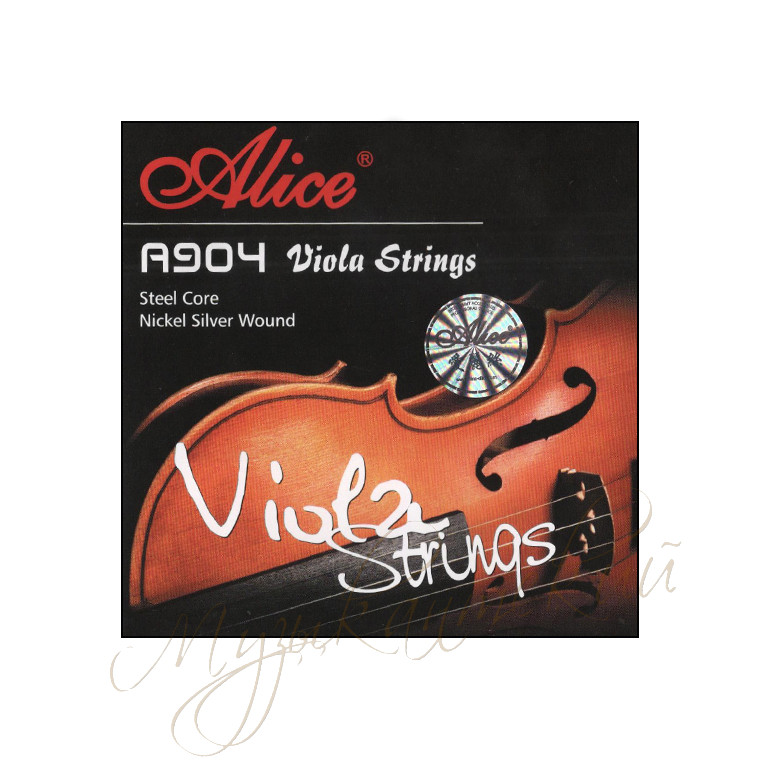 Струны для скрипки-альта (комплект) Alice A904 - фото 1 - id-p58615551
