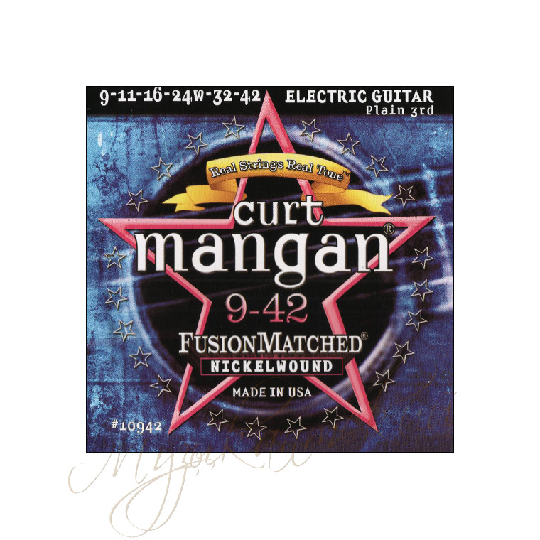 Струны для гитары электро (комплект) Curt Mangan 10942 - фото 1 - id-p58615705