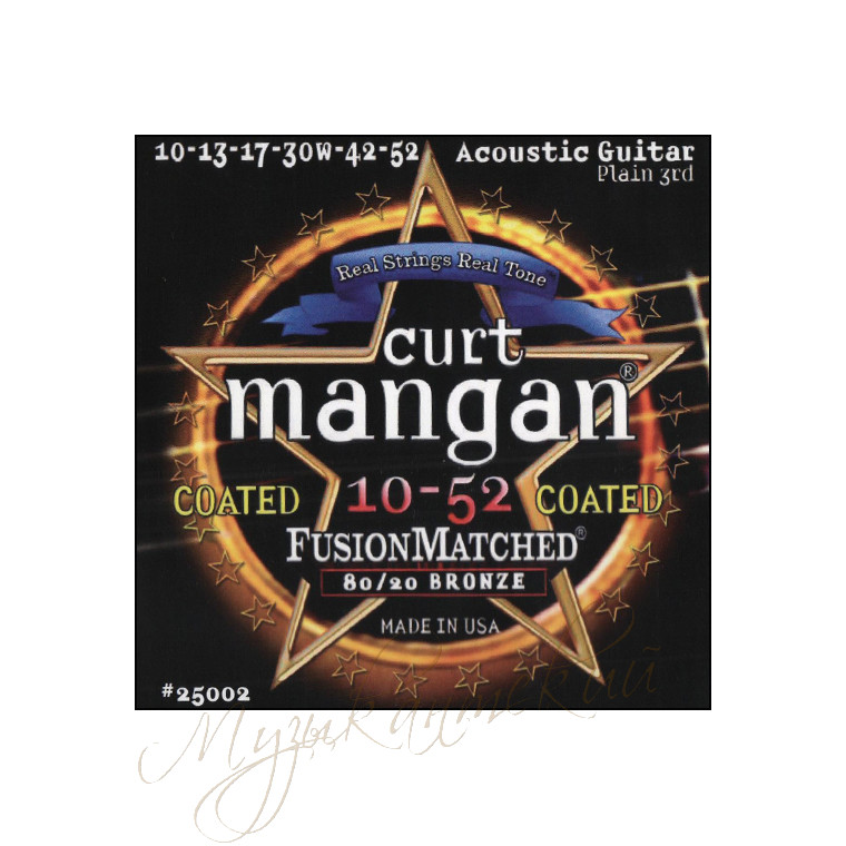Струны для гитары акустической (комплект) Curt Mangan 25002