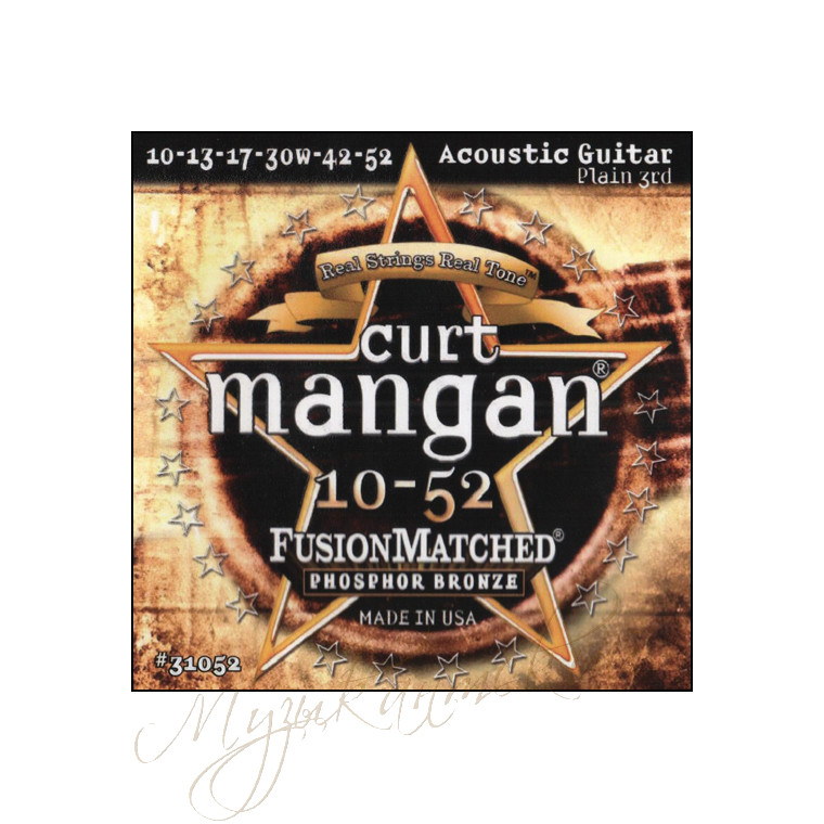 Струны для гитары акустической (комплект) Curt Mangan 31052