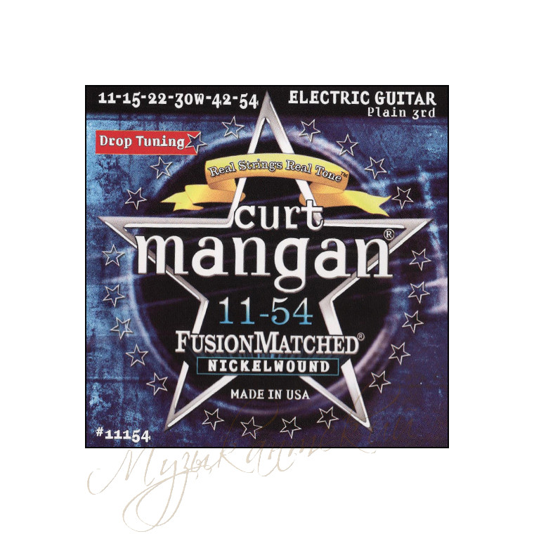 Струны для гитары электро (комплект) Curt Mangan 11154