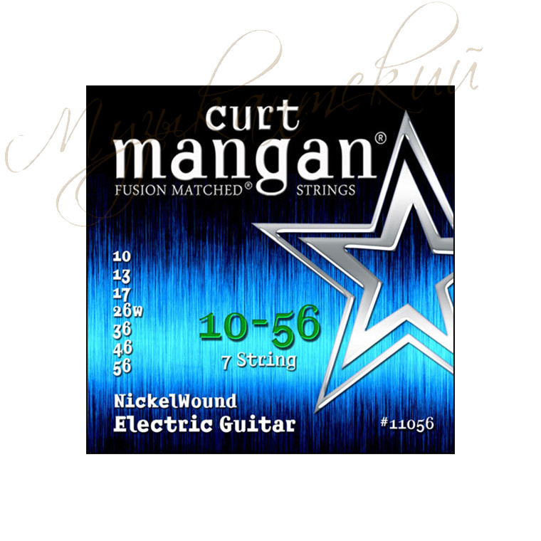 Струны для гитары электро (комплект) Curt Mangan 11056 - фото 1 - id-p58616412