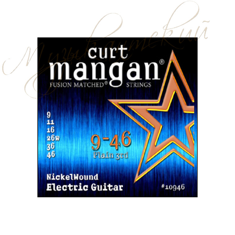 Струны для гитары электро (комплект) Curt Mangan 10946 - фото 1 - id-p58616413