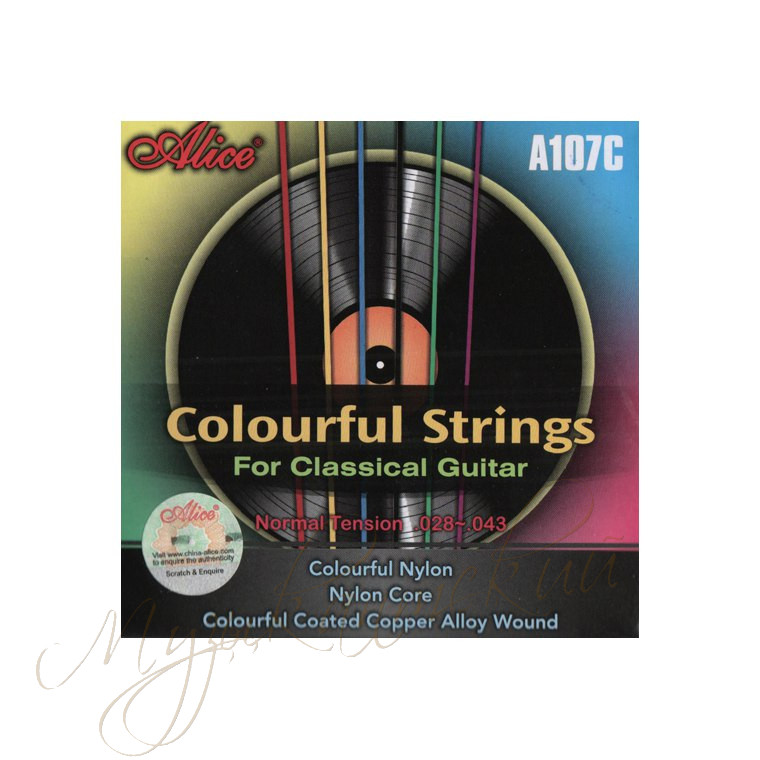 Струны для гитары классической (комплект) Alice A107C - фото 1 - id-p58616456
