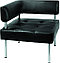Кресло диван КАРАВАН для клуба и офиса,  кресла CARAVAN High одноместный в кож/заме, фото 5
