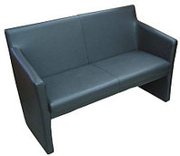 Офисный диван СПЕЙС -2 для зон ожиданий в клубах, банках и других учреждениях, SPACE -2 двухместный в кож/заме