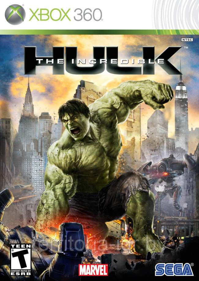 The Incredible Hulk Xbox 360 - фото 1 - id-p58634345