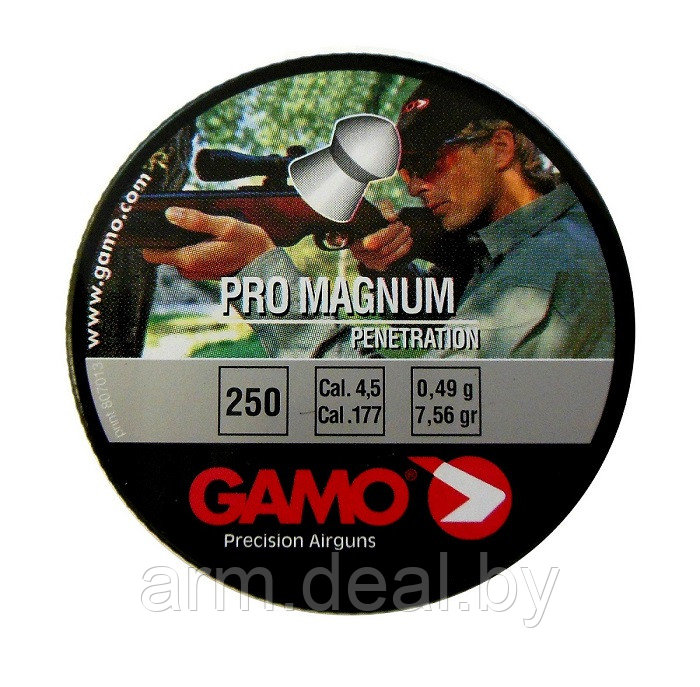 Пули для пневматики GAMO Pro Magnum 4.5 мм (250 шт.)