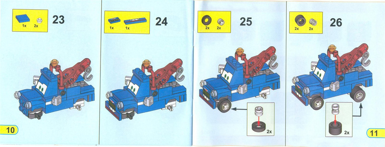 Конструктор Bela Let's Go! 10003 Тачки Иван Мэтр (аналог Lego Cars 9479) 52 детали - фото 6 - id-p58640344
