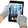 Перчатки iGloves для сенсорных экранов серые, фото 2