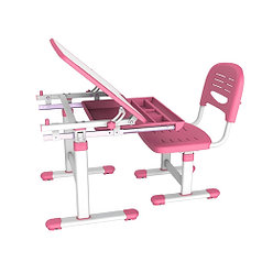 Детский комплект мебели (парта+стул) B201 Pink
