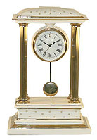 Часы "Damasco Swarowsky White", 53 см ,Delta, Италия