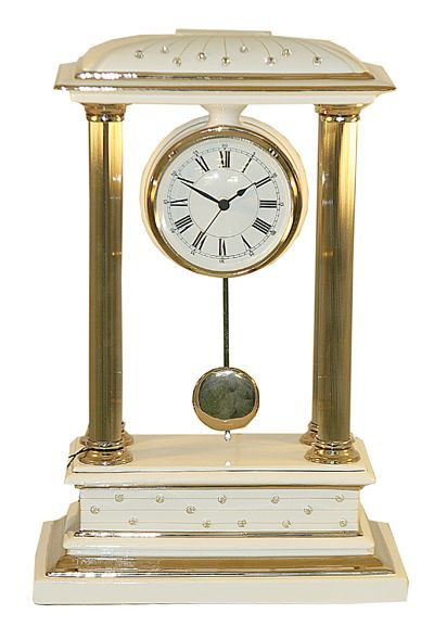 Часы "Damasco Swarowsky White", 53 см ,Delta, Италия - фото 1 - id-p58651714