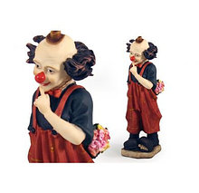 Статуэтка "Клоун с цветами"36 см., Фанкони, Китай