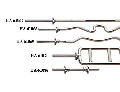 Гриф для штанги прямой 1 дюйм HA-61067 (Китай)