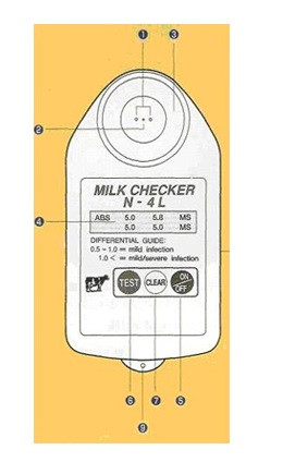 Цифровой детектор мастита MILK CHECKER N-4L - фото 1 - id-p58686706