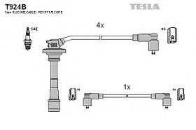 Высоковольтные провода TESLA TOYOTA CARINA E 1.6i/1.8i 16V 92-