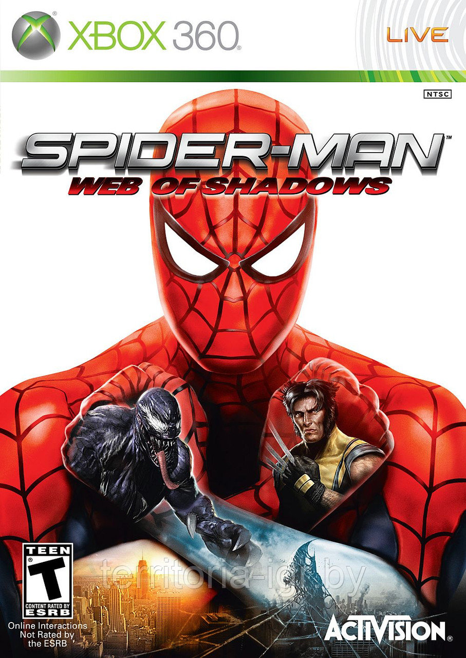 Spider-Man: Web of Shadows Xbox 360