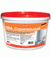 Клей ПВА строительный "Dekoself" 1 кг. РФ