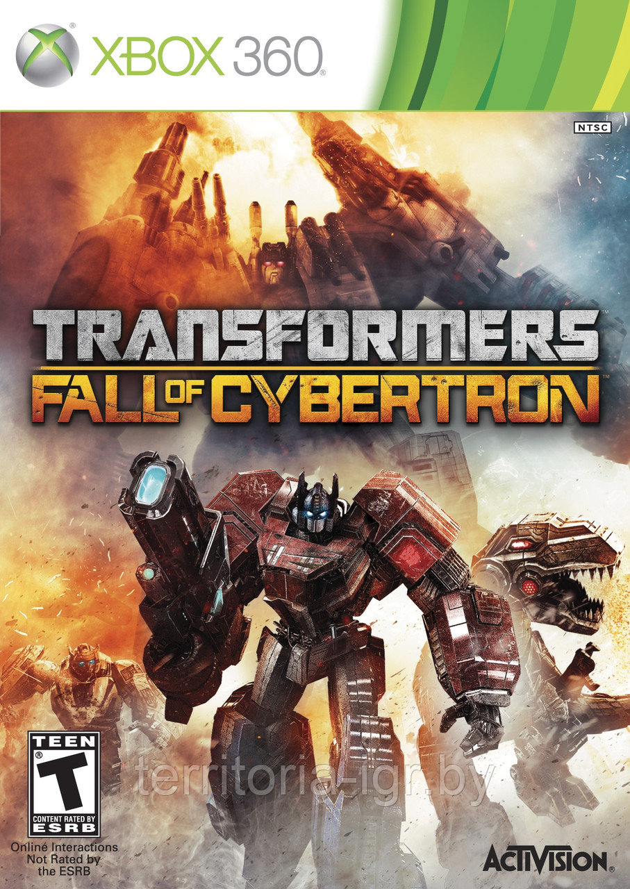 Transformers: Fall of Cybertron Xbox 360 - фото 1 - id-p58696953