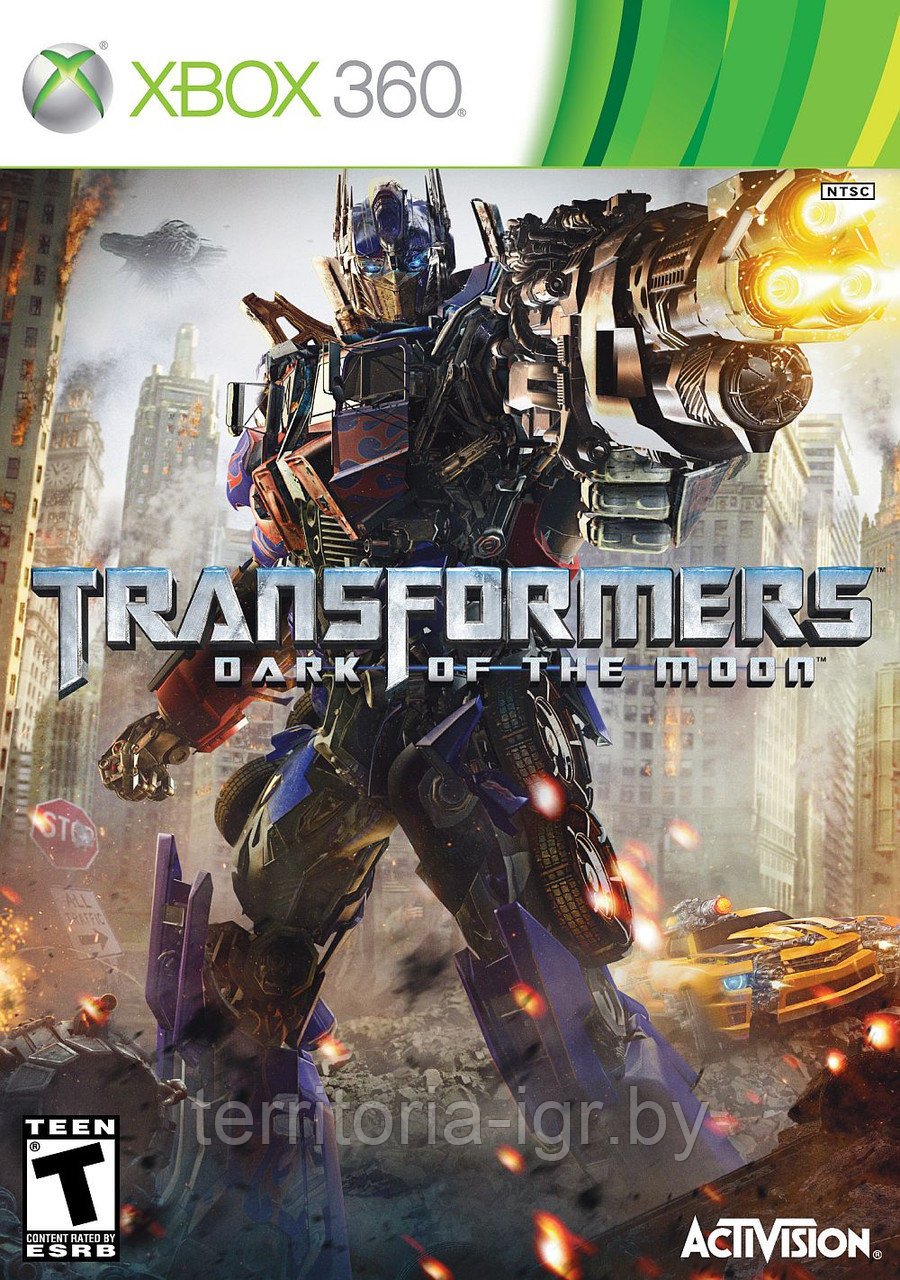 Transformers: Dark of the Moon Xbox 360 - фото 1 - id-p58697150