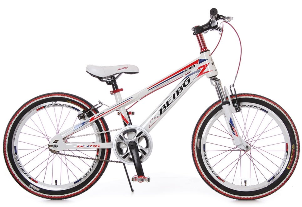 Велосипед BBG 20 (бело-красный)
