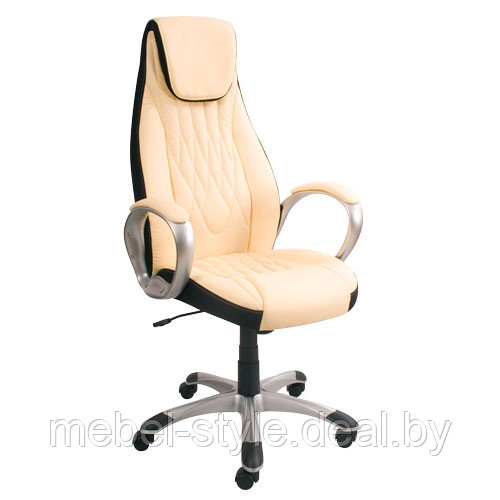 Компьютерное кресло ХЕЛИОС для руководителя дома и офиса, HELIOS PL в ECO коже - фото 4 - id-p5582315