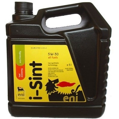 Моторное масло ENI I-SINT 5W-30 5л, фото 2