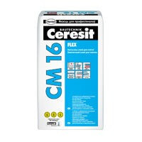 Эластичный клeй для плитки Ceresit CM 16 «Flex»