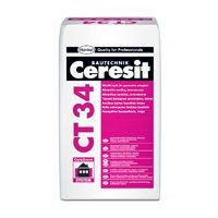 Шпатлевка фасадная белая Ceresit CT 34