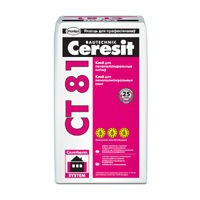 Клей для пенополистирольных плит Ceresit CT 81