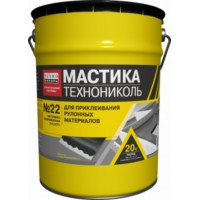 Мастика кровельная и гидроизоляционная битумно-полимерная холодная марки МБПХ "МКТН", ведро 50кг