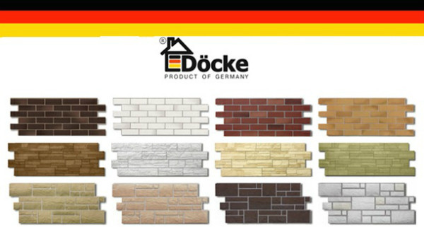 Фасадные панели Docke - Коллекция BURG