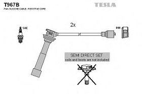 Высоковольтные провода TESLA Suzuki Jimny/Baleno 1.3i/1.6i 16V 95>