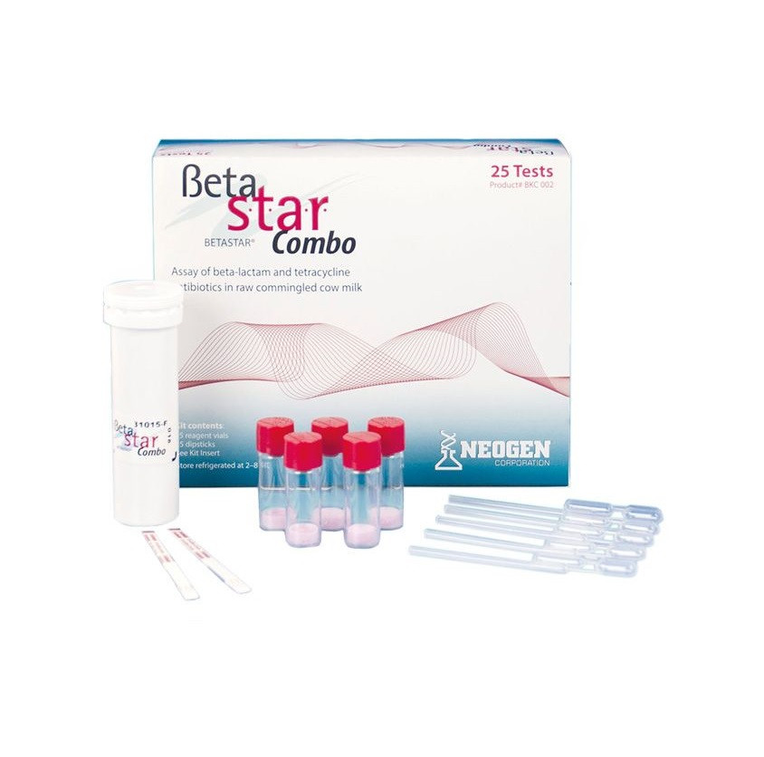 Тест на антибиотики в молоке Бета-Стар Комбо/ Beta Star Combo (комплект 250 ампул)