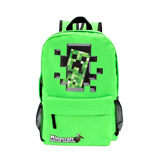 Рюкзак Minecraft Creeper (с рисунком) - фото 1 - id-p58715245