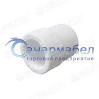 Муфта ПП 32х20 белая переходная VALFEX